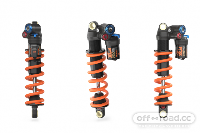 fox rear shock range